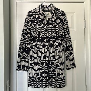 Button down sweater coat from Anthropologie